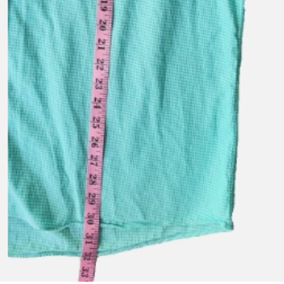 PAUL FREDRICK MEN'S XL GREEN HOUNDSTOOTH COTTON BUTTON-DOWN LONG SLEEVE SHIRT - Picture 4 of 7